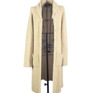 Women's Sweater Tan Cardigan Coat